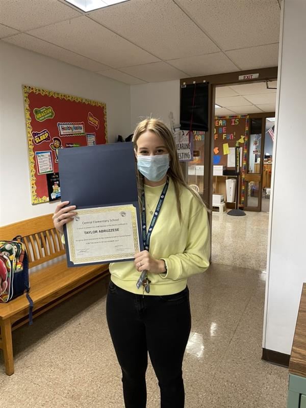 Central staff member of the month